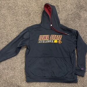 Champion Dark Gray Iowa State Cyclones Hoodie